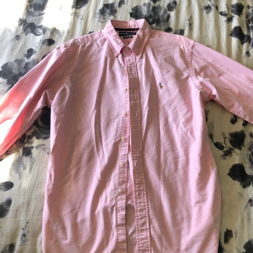 Ralph Lauren Long Sleeve Button Up Sz Large